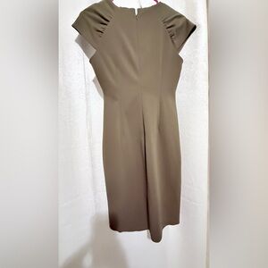 Calvin Klein Beige Textured Dress